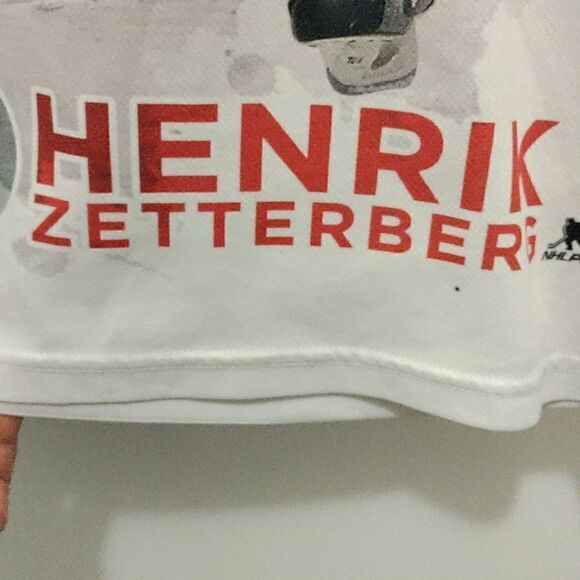 Henrik Zetterberg Detroit Redwings T-Shirt - Picture 5 of 13